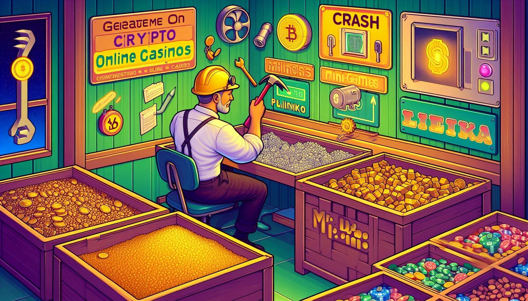 Mini-Jeux : Crash, Mines, Plinko sur Casinos en Ligne Crypto