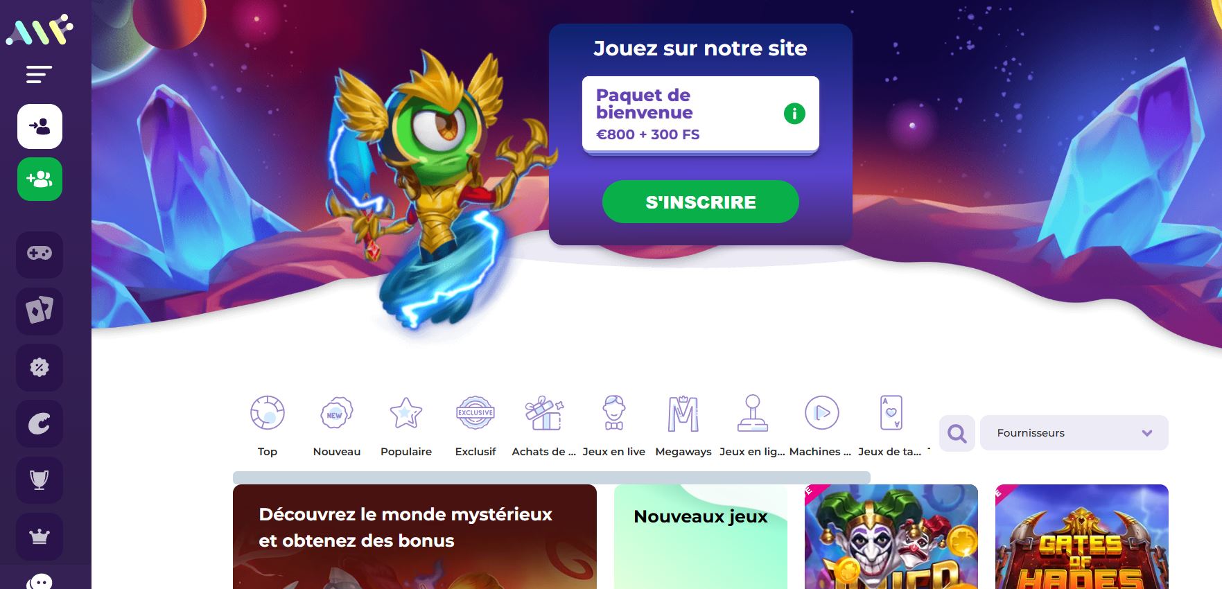 Alf Casino Avis 2026 : Bonus de 120 % jusqu’à 800 € + 300 FS