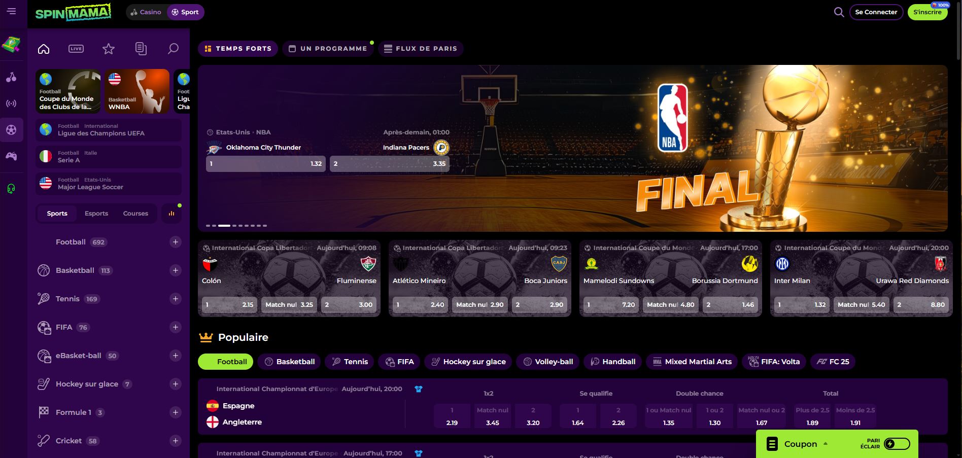 SpinMama Sports : Mon Avis sur ce Bookmaker Crypto | 2026
