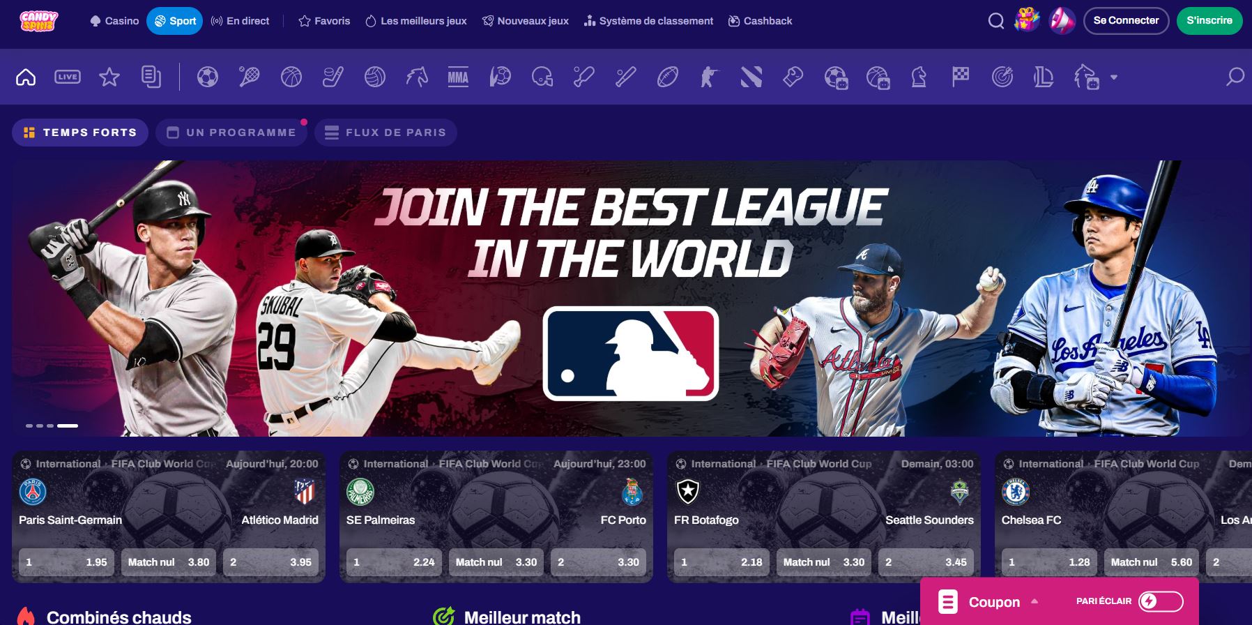 Avis Candy Spinz Sports : Mon Test Complet du Bookmaker