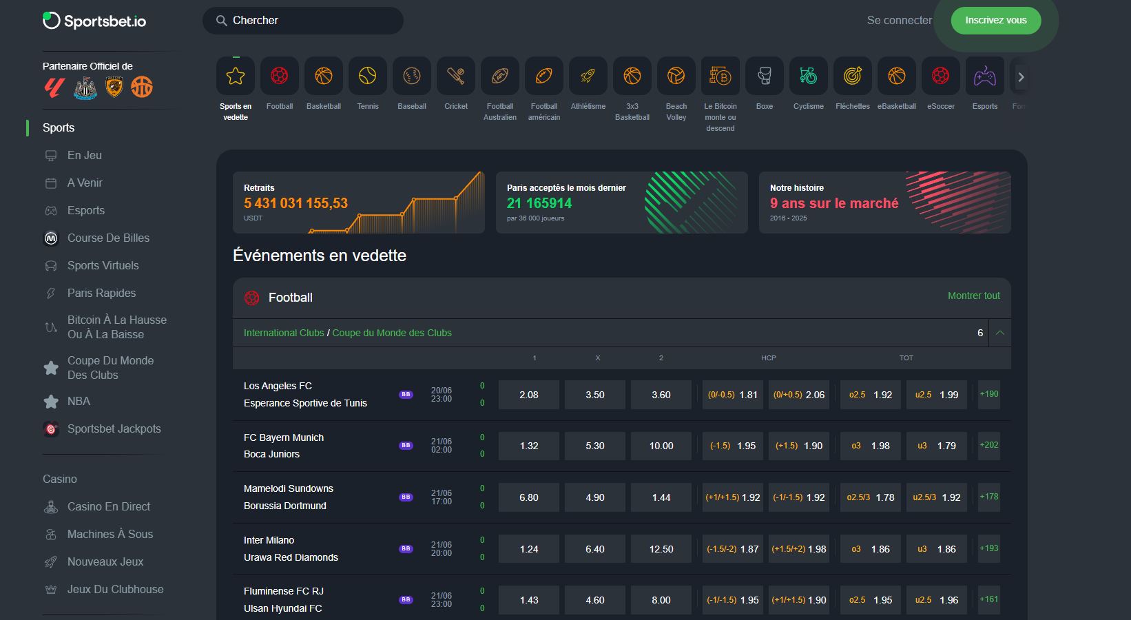 Avis Sportsbet.io Bookmaker : Ma Revue Complète en 2026