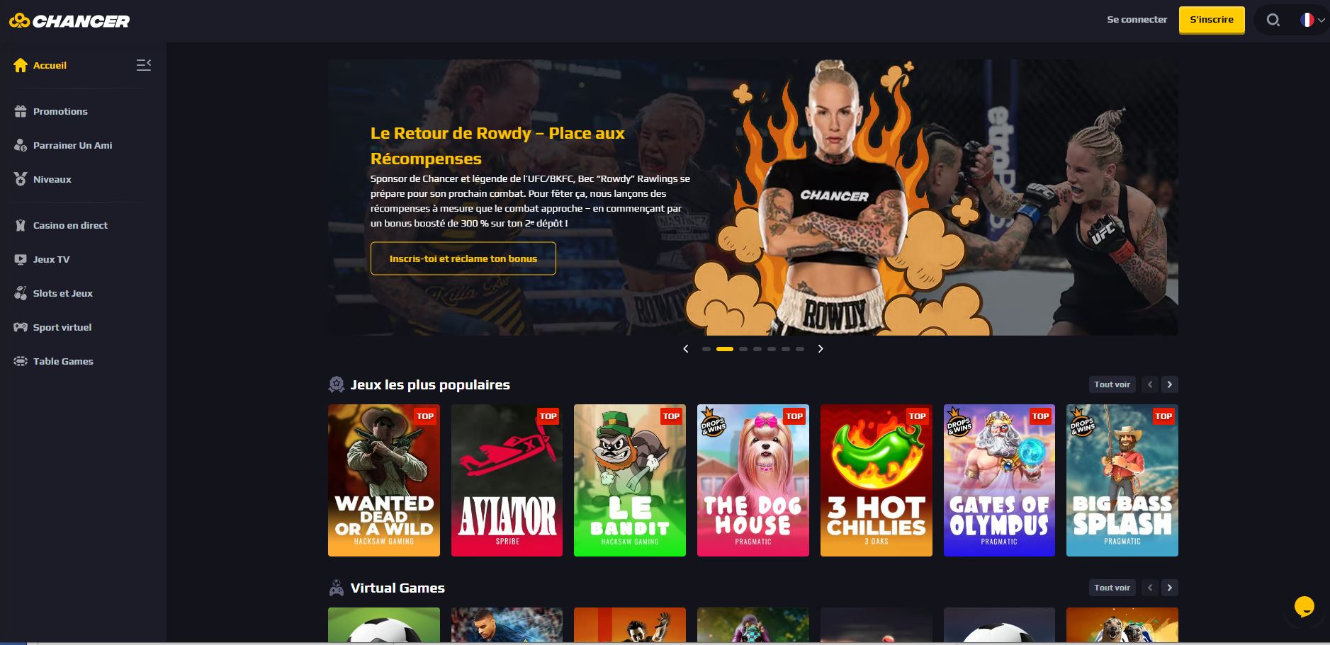 Chancer Casino Avis 2026 : Bonus 700% Jusqu’à 600 €