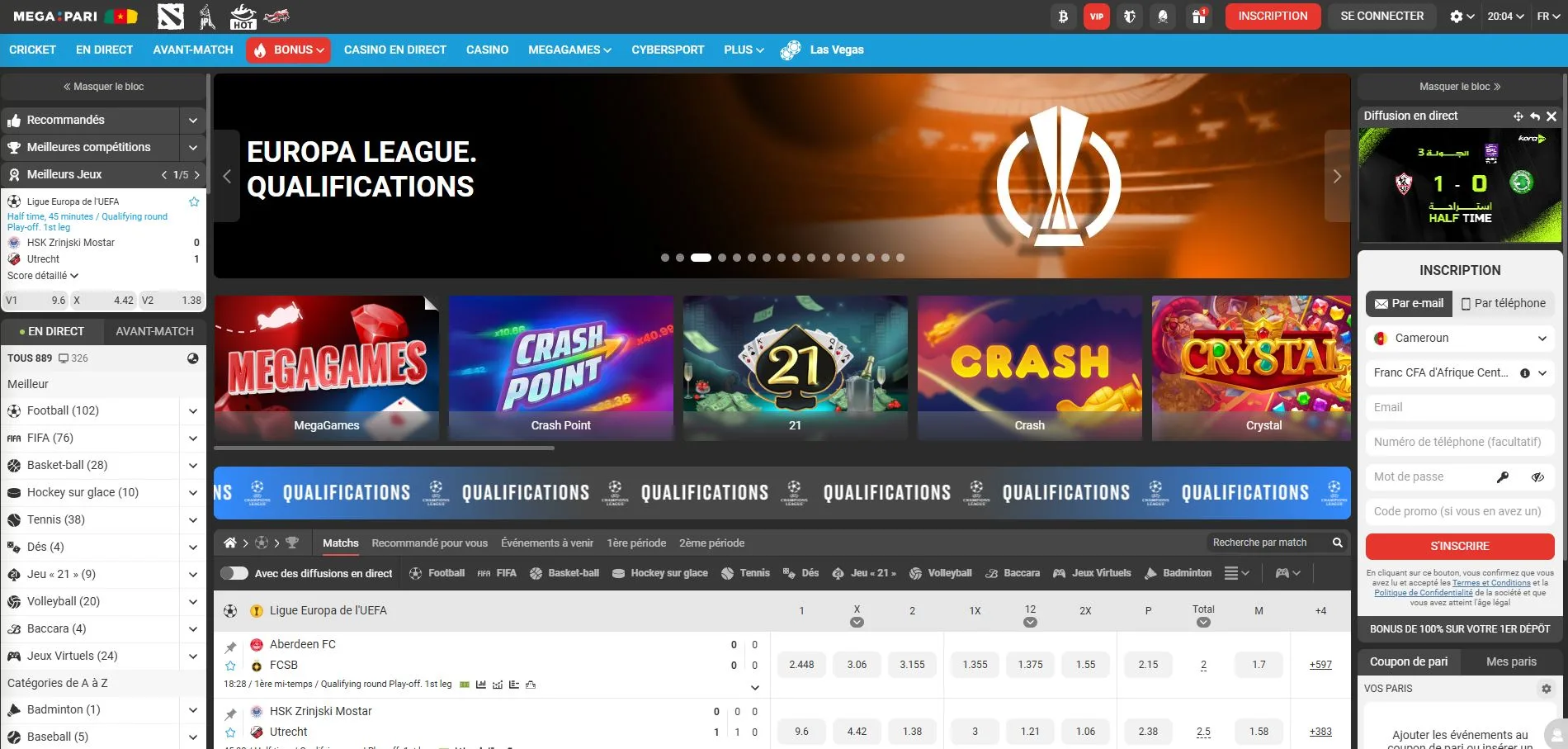 Megapari Avis : meilleur site de paris sportifs en 2026