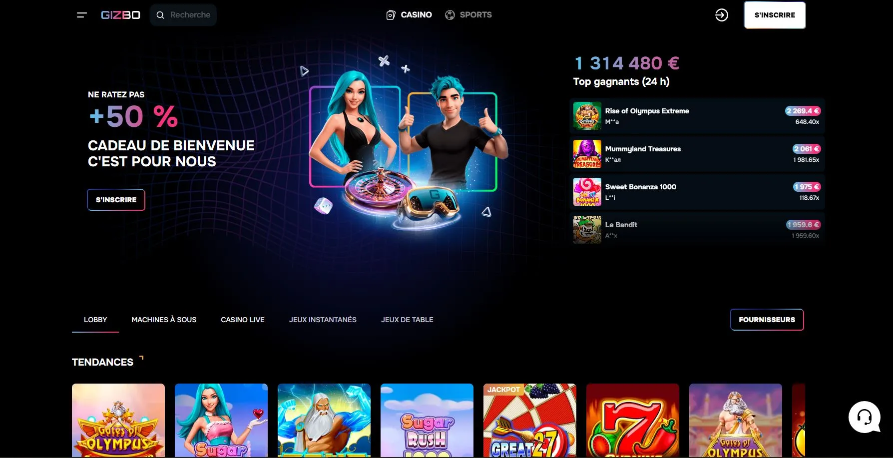 Gizbo Casino Avis : Ma revue détaillée sur ce crypto casino