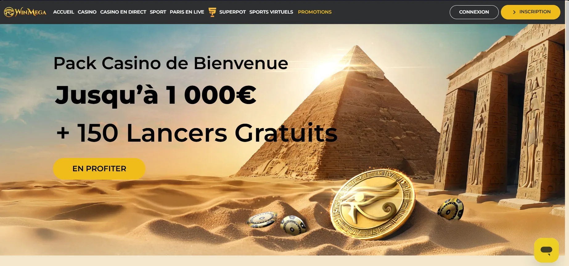 Avis sur WinMega Casino | Test Complet &amp; Bonus – 2026