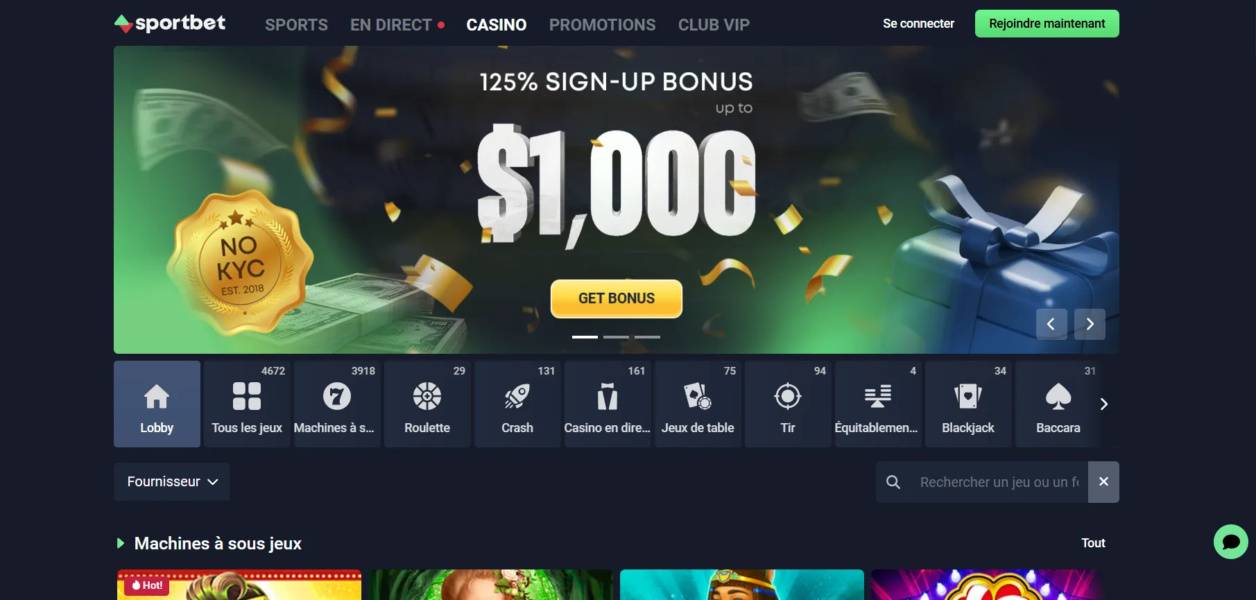 Avis Sportbet Casino 2026 : Test Complet &amp; Bonus Crypto
