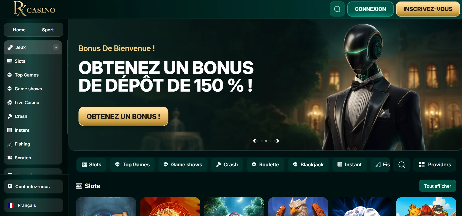 Avis RX Casino – Ma Revue Complète 2026